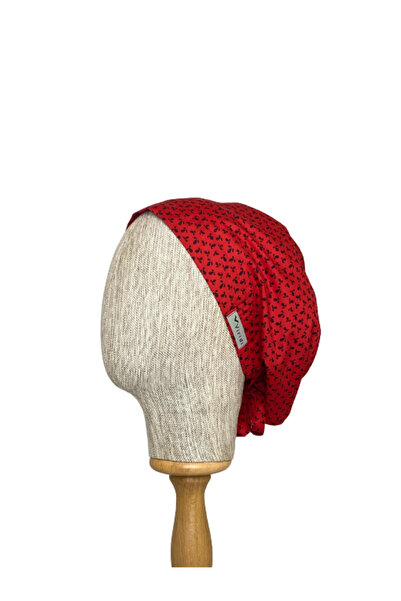 Viridi Medical Fashion Kırmızı Desen Cerrahi Büyük Klasik Bone