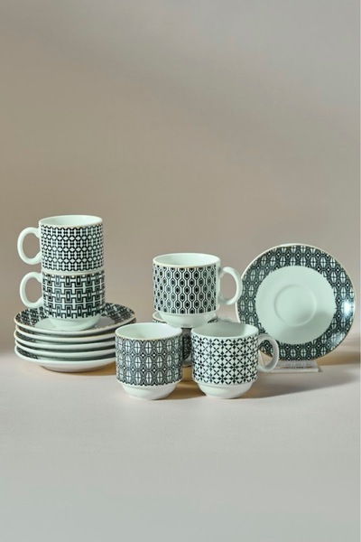 Karaca Karmeny 6-Person Coffee Cup 80 ml
