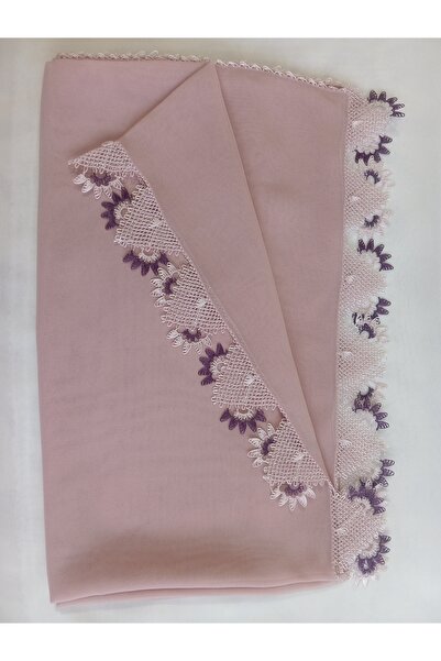 NUMİSTORE İğne oyası pudra renk namaz örtüsü