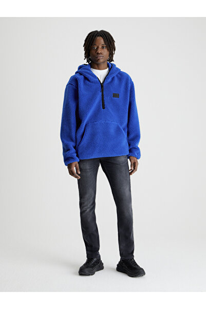 Calvin Klein SHERPA HALF ZIP HOOD