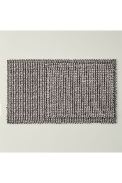 Bella Maison Σετ Σφουγγαρίστρα Cozy Anthracite (60x100 cm)