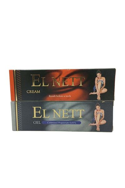 Natural Elnett Elenite cream two bottles of 50 grams each