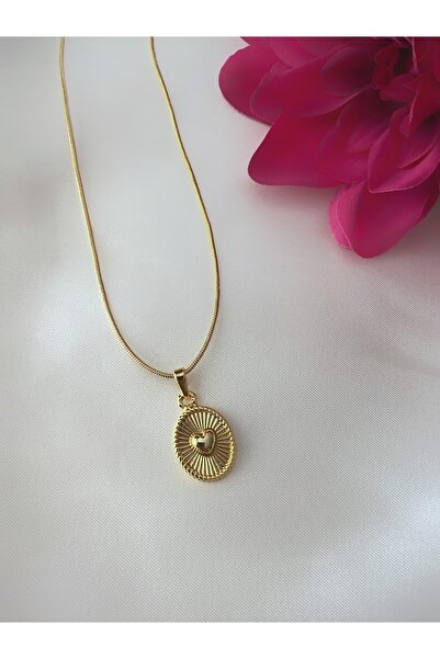 Asia by Leuvoié Asia By Leuvoie Altın Kaplama Kalp Kolye