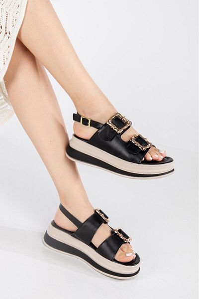 Ramer Double Strap Buckle Sandals