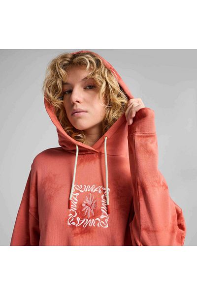 Puma Суичър с качулка с графичен дизайн WARDROBE ESS