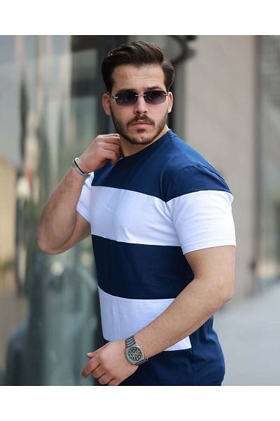 Liberto Men's 20/1 Piece Oversize Crew Neck T-Shirt - Street Style Comfortable Fit