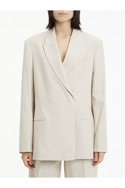 Calvin Klein Linen Tailored Blaze