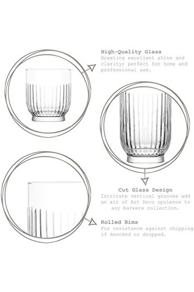 LAV -TOKYO TUMBLER 330cc 6PC ST