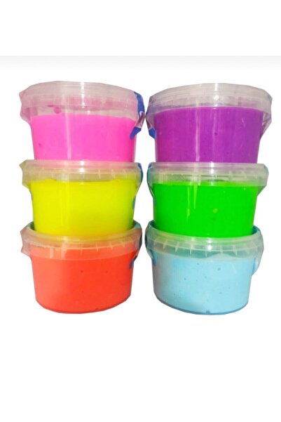 YUM TOYS 2 Li Slime Oyun Jeli Yuvarlak Kutu