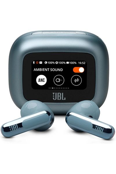 JBL LIVE FLEX 3 True Wireless Noise-Cancelling Earbuds with Open-Stick Design, 50 Hours Playback, an