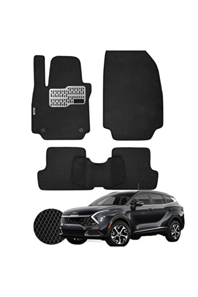 COLONY Kia Sportage (2022-2025) Hücreli Premium Eva Paspas Seti Tam Set Paspa...