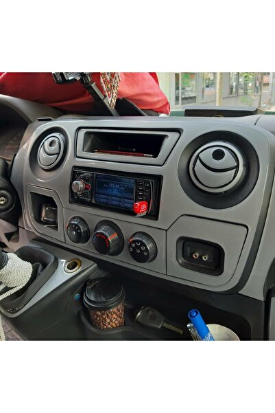 emrgarage Renault Master 3 (2010-2019) Torpido Konsol Trim Göğüs Maun Kaplama...