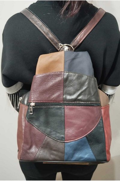 atter Genuine Leather Women's Luxury Backpack (30cm X 28cm)