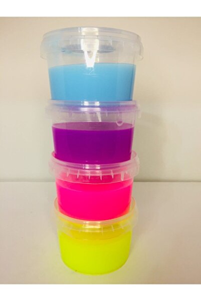 YUM TOYS Renkli Yuvarlak Slime Seti