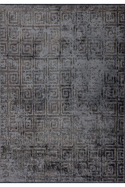 BM Home HELIX ANTRASİT - GRİ 80X300 CM HALI