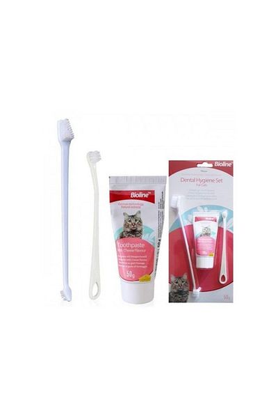 Bioline Bioline Dental Hygiene Set For Cats 50g
