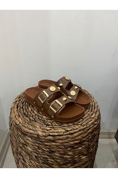 Behtah Kundura Stoned Stylish Design Soft Orthopedic Sole Daily Slippers
