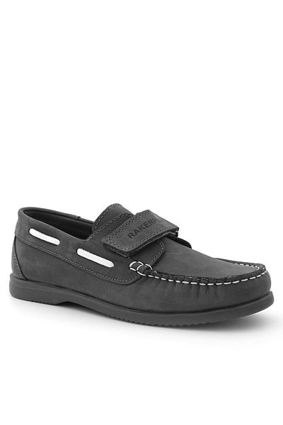 Rakerplus Simurg Genuine Leather Gray Boy's Shoes