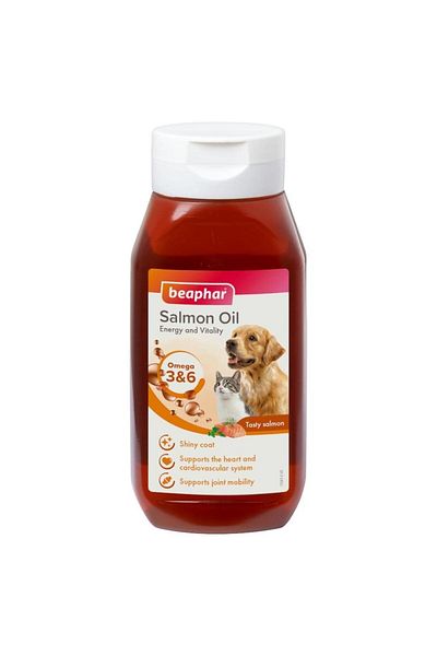 Beaphar Salmon Oil For Dogs And Cats 430ml