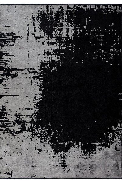 BM Home PAINT SİYAH - AÇIK GRİ 100X200 CM HALI