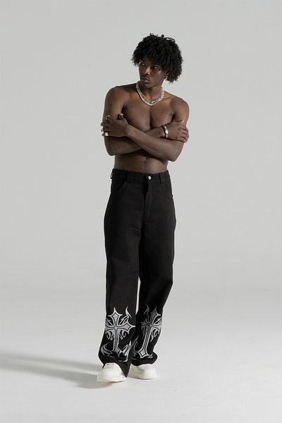 SaintGreyHills Demigod Reflective Baggy Pants