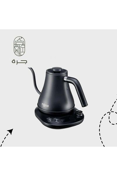 Jarrah Mirka Electric Kettle Black Jar
