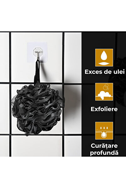 Regal Bliss Bath sponges ® for exfoliation and body massage, mesh material, Set of 3 pieces