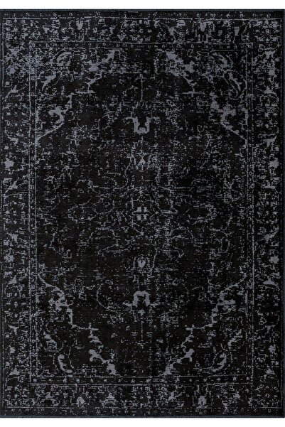 BM Home Ivy Siyah - Açık Krem 200x300 Cm Halı