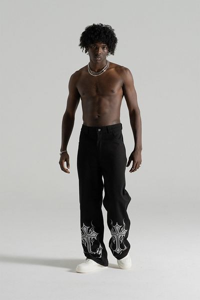 SaintGreyHills Demigod Reflective Baggy Pants