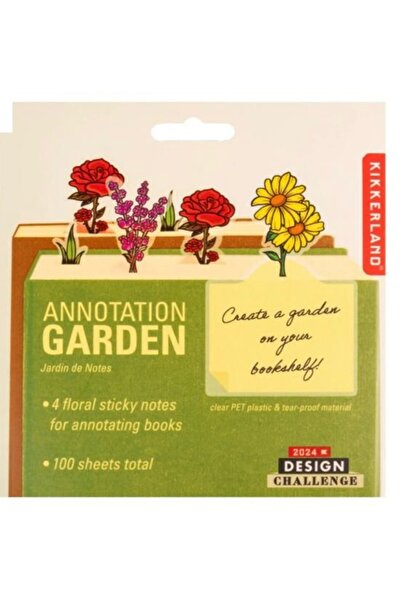 Kikkerland Annotion Garden Çiçek Post It