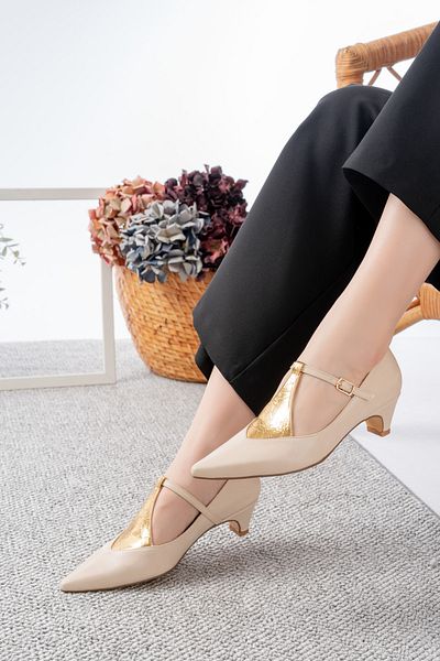 Egepass NICOLE VÂRĂ ascuțită, elegantă, elegantă, rochie de seară pentru femei, pantofi cu toc