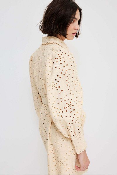 H&M Broderie anglaise shirt dress
