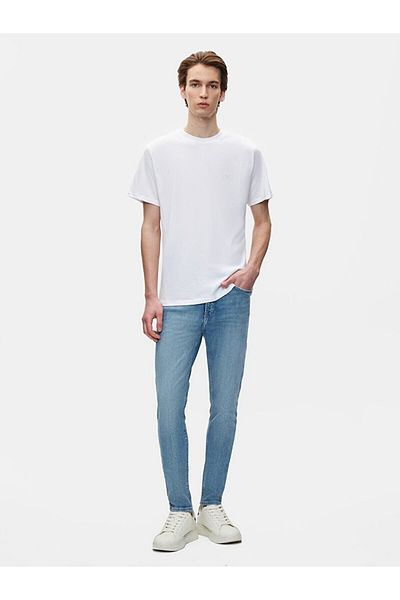Ltb Tricou alb obișnuit