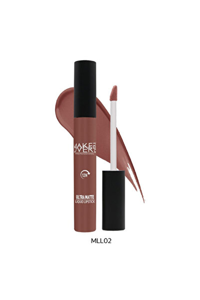 Make Over 22 cosmetics احمر شفاه كريمي سائل الترا مات - MLL02