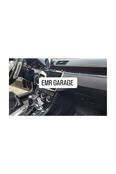 emrgarage Volkswagen Passat B6 Parlak Siyah Full Set Torpido Konsol Maun Kaplama