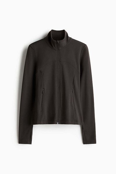 H&M Zip-through sports jacket in SoftMove™