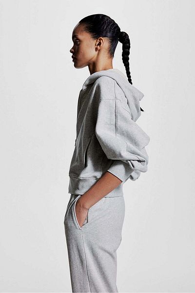 H&M Sports zip-through hoodie