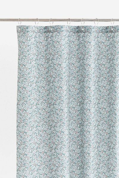 H&M Floral shower curtain