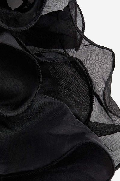 H&M Frilled mini dress