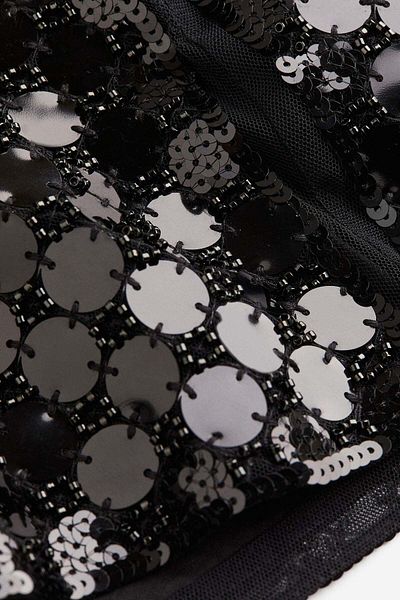 H&M Sequined mini skirt