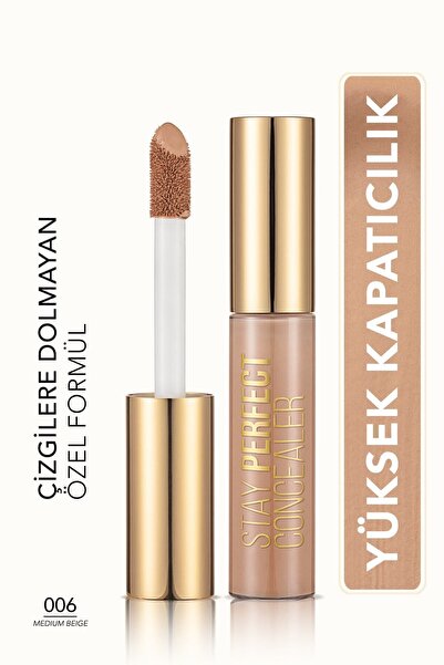 Flormar Doğal Bitişli Kapatıcı (soğuk Alt Ton) - Stay Perfect Concealer - 006...