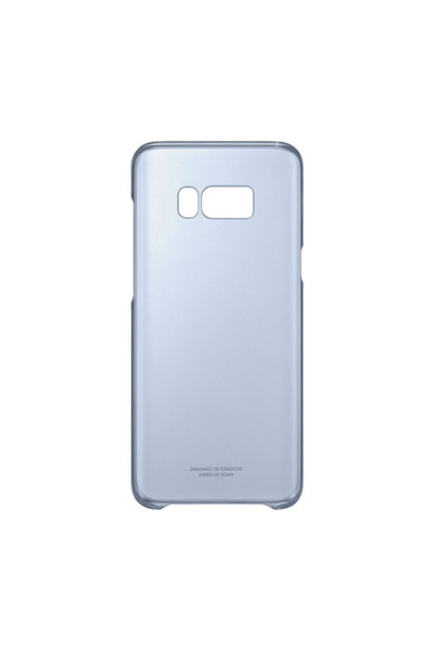 Samsung Galaxy S8+ Şeffaf Koruyucu Kılıf (mavi)