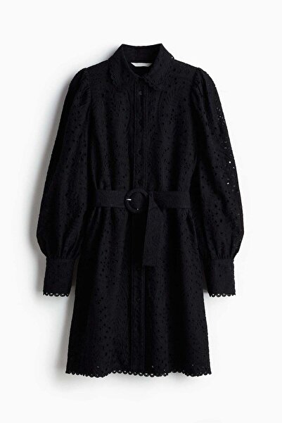 H&M Broderie anglaise shirt dress