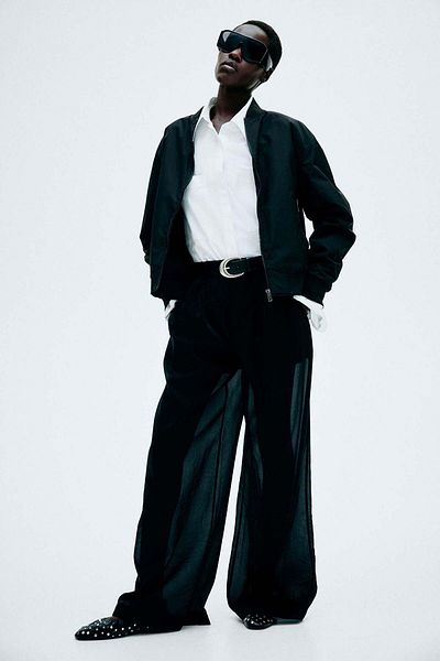 H&M Pleat-front trousers