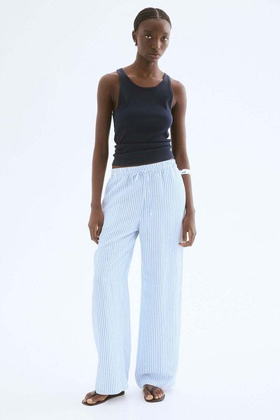 H&M Linen-blend Trousers