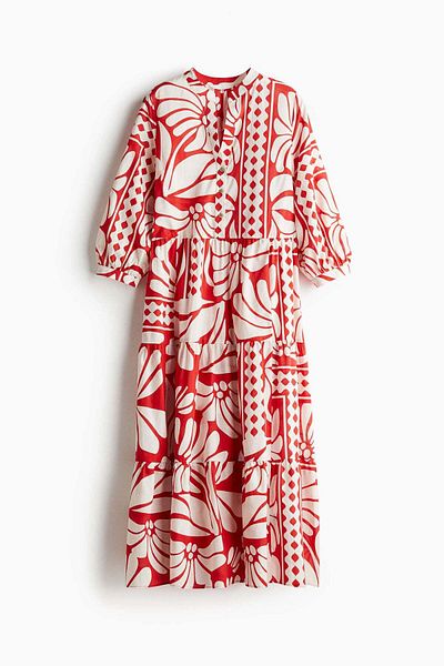 H&M Tiered midi dress
