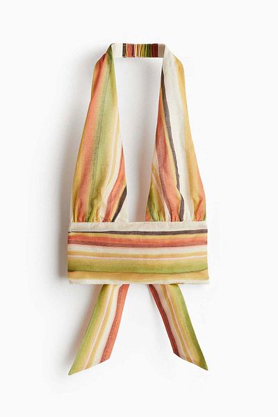 H&M Open-back halterneck top