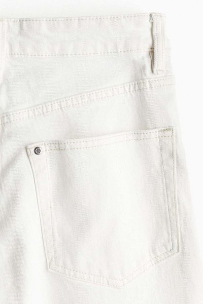 H&M Wide High Cropped Jeans