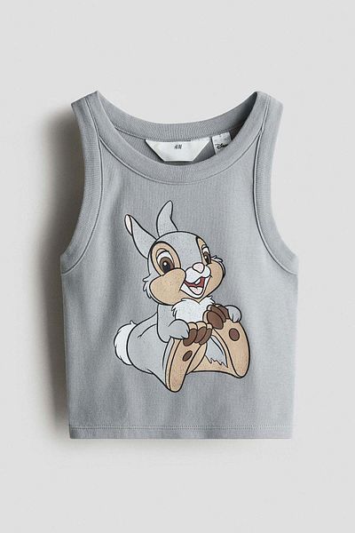 H&M Printed Vest Top