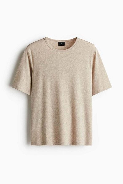 H&M Regular Fit Lyocell-blend T-shirt